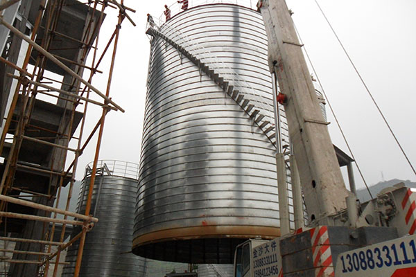 青海专业环保钢板仓工程