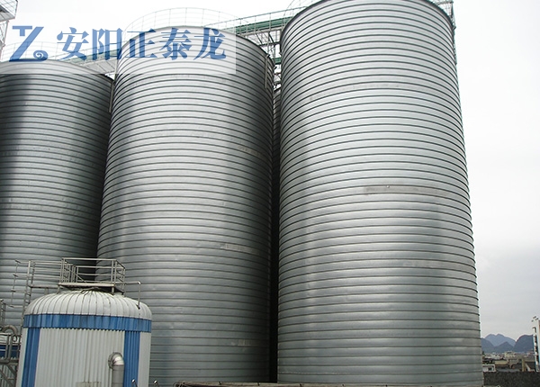 南阳粮食钢板仓施工